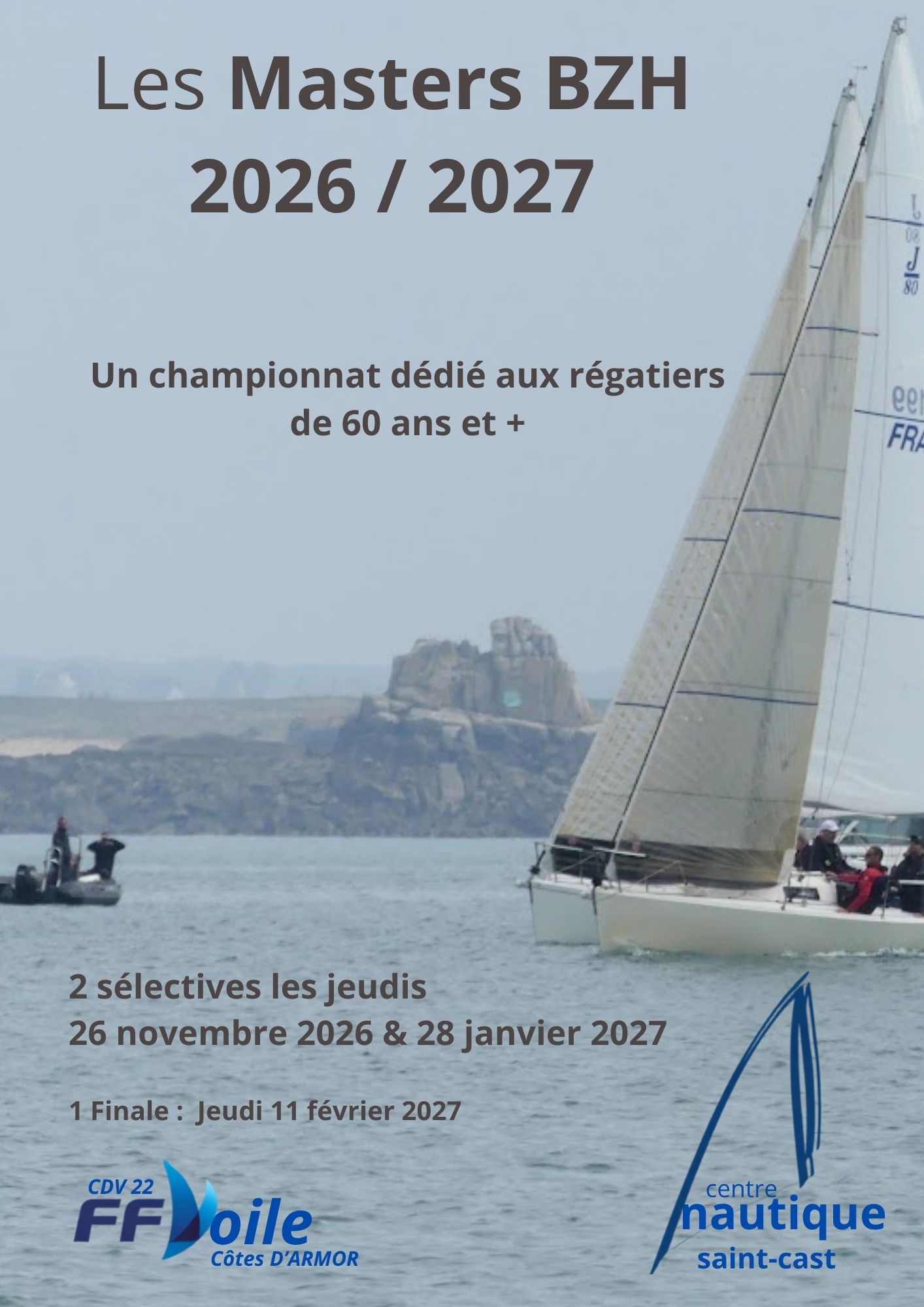Les Masters BZH 2026-2027 Les Masters BZH automne 2026 Centre Nautique Saint-Cast